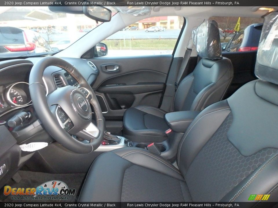 Front Seat of 2020 Jeep Compass Latitude 4x4 Photo #11
