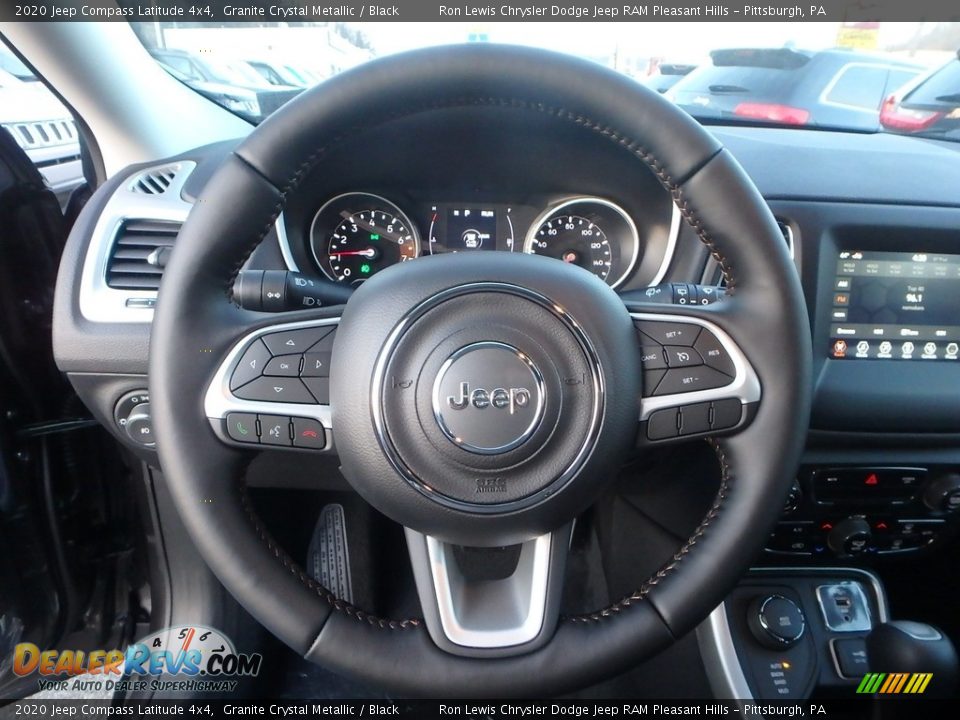 2020 Jeep Compass Latitude 4x4 Steering Wheel Photo #18