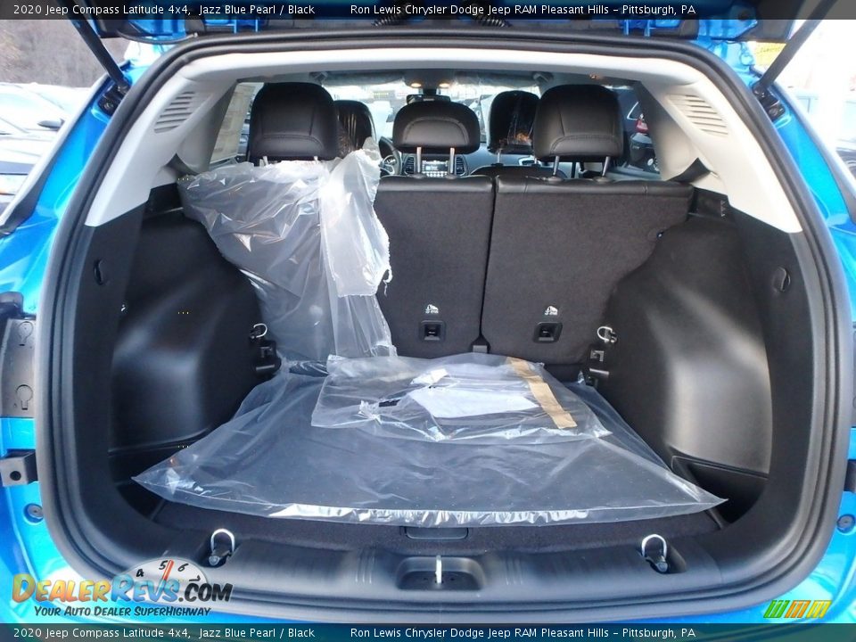 2020 Jeep Compass Latitude 4x4 Jazz Blue Pearl / Black Photo #5