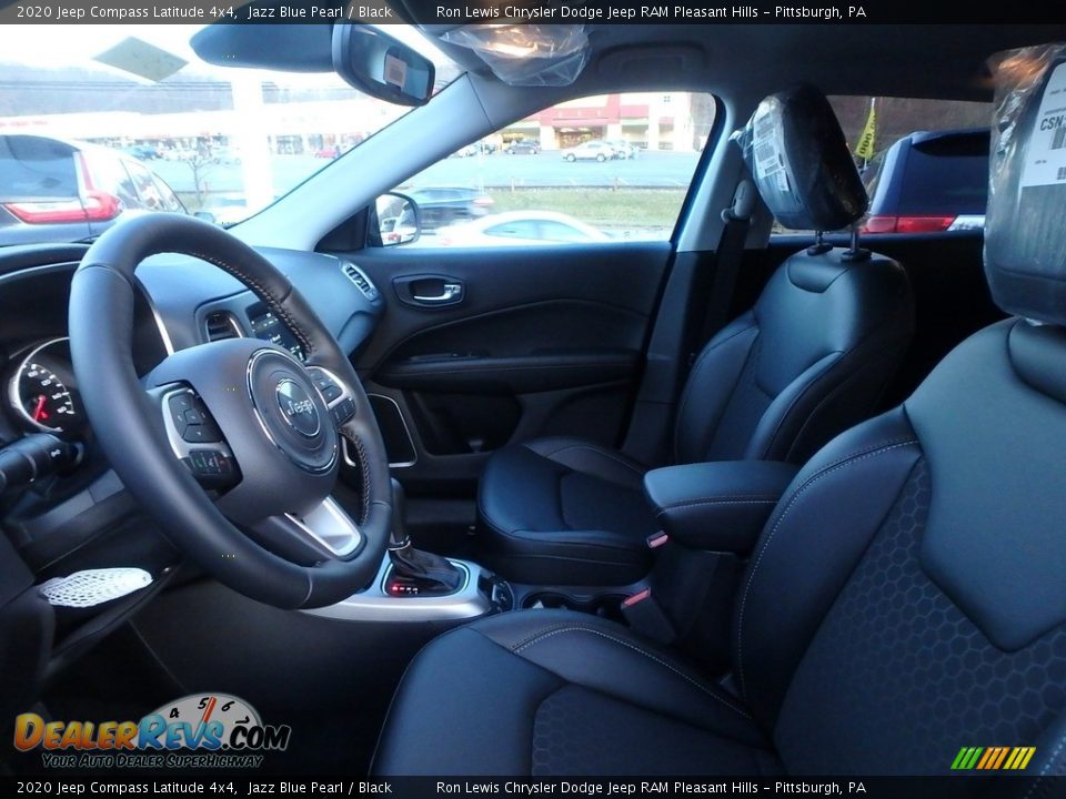 2020 Jeep Compass Latitude 4x4 Jazz Blue Pearl / Black Photo #11