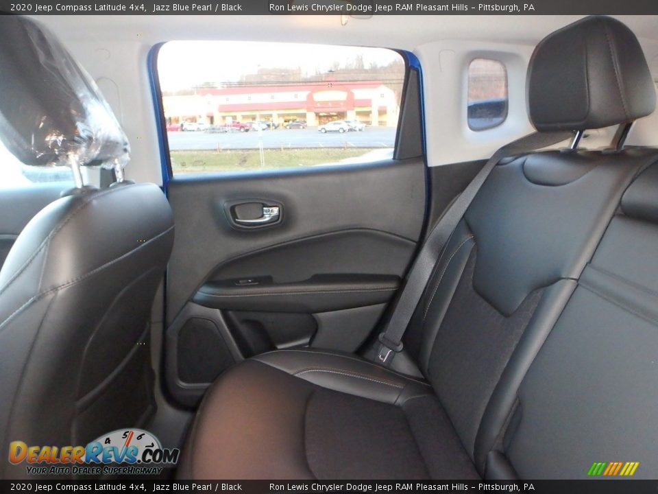 2020 Jeep Compass Latitude 4x4 Jazz Blue Pearl / Black Photo #12