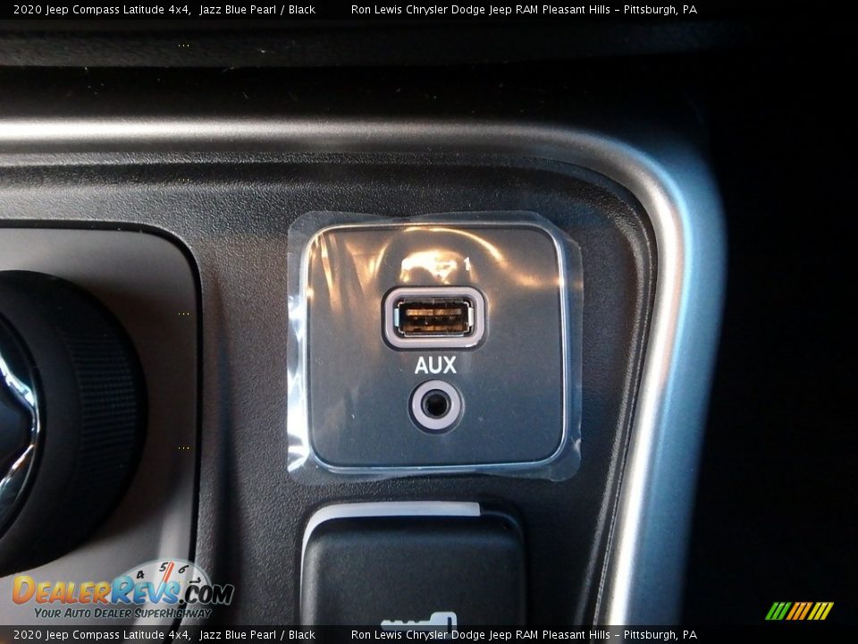 2020 Jeep Compass Latitude 4x4 Jazz Blue Pearl / Black Photo #19