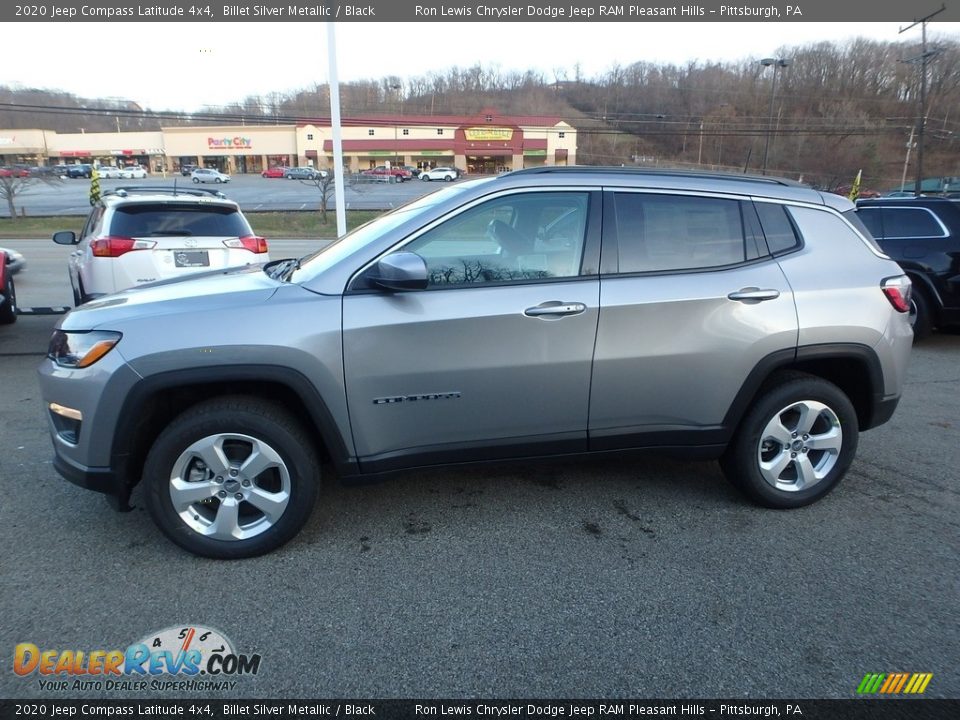 Billet Silver Metallic 2020 Jeep Compass Latitude 4x4 Photo #2