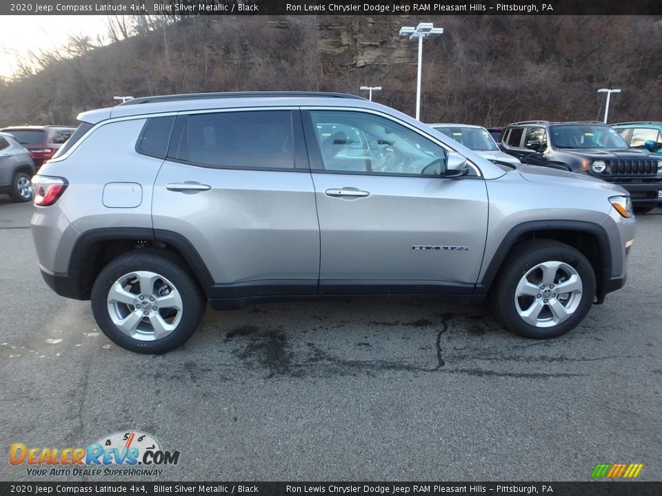 Billet Silver Metallic 2020 Jeep Compass Latitude 4x4 Photo #7