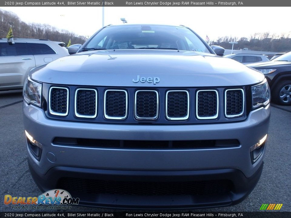 2020 Jeep Compass Latitude 4x4 Billet Silver Metallic / Black Photo #9