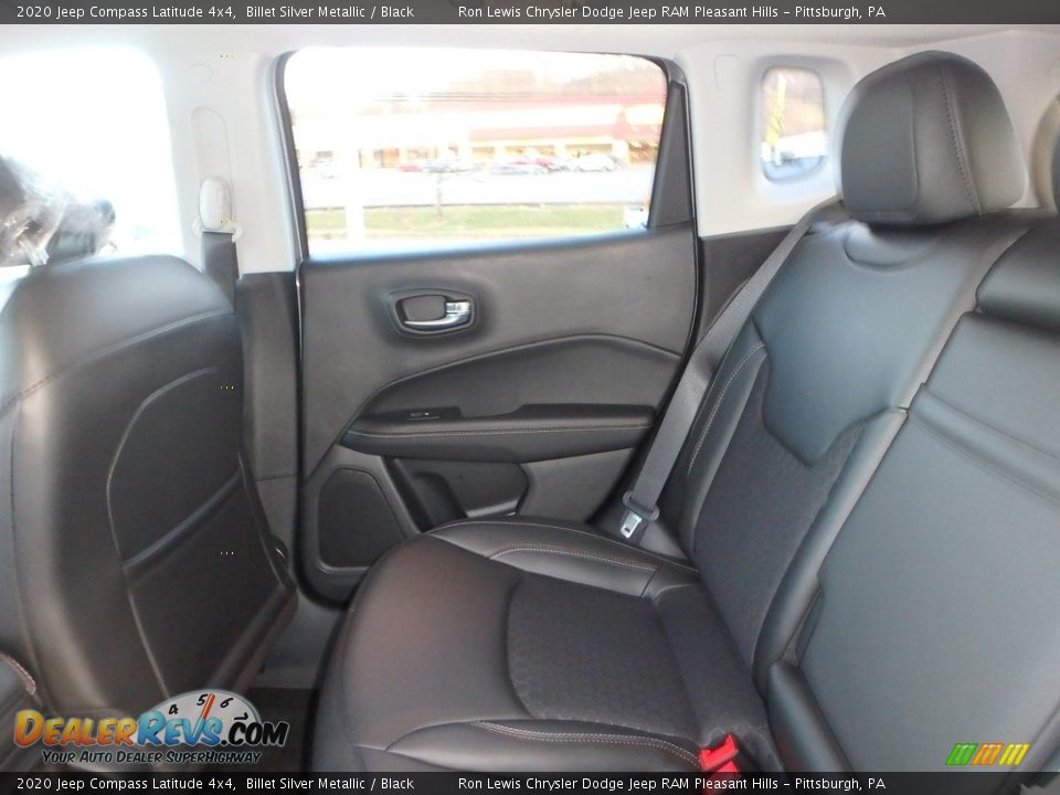 Rear Seat of 2020 Jeep Compass Latitude 4x4 Photo #12