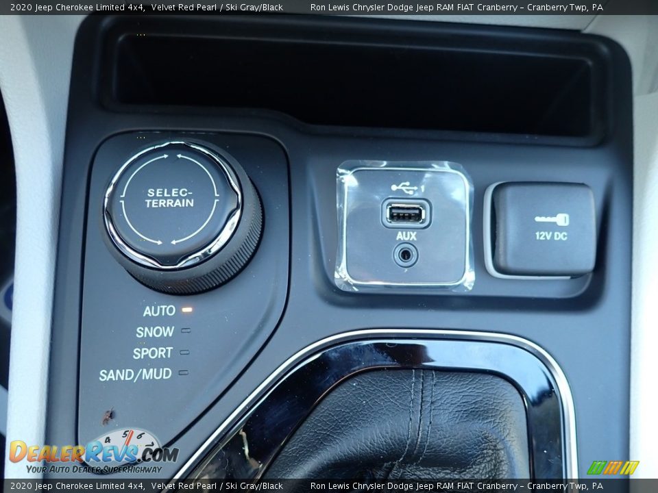 2020 Jeep Cherokee Limited 4x4 Velvet Red Pearl / Ski Gray/Black Photo #19