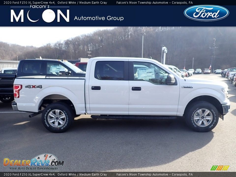 2020 Ford F150 XL SuperCrew 4x4 Oxford White / Medium Earth Gray Photo #1