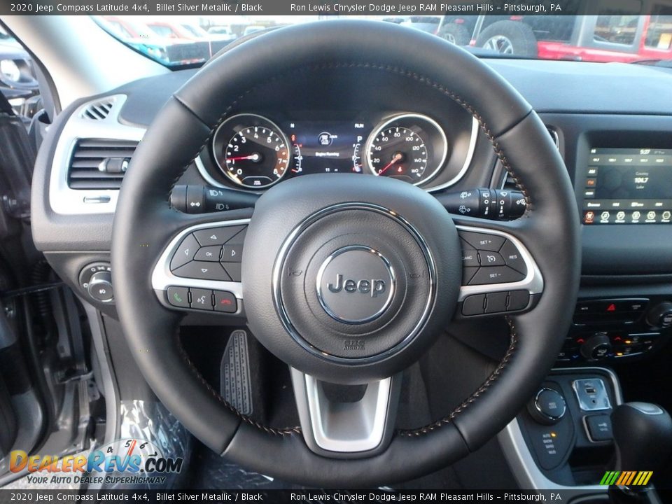 2020 Jeep Compass Latitude 4x4 Steering Wheel Photo #18