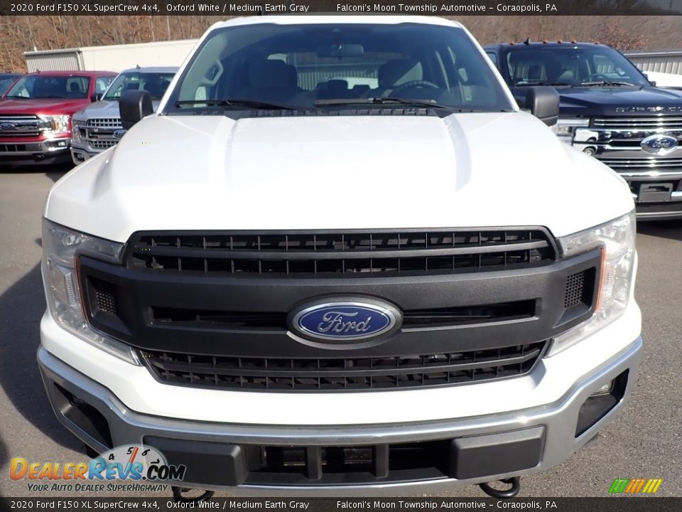 2020 Ford F150 XL SuperCrew 4x4 Oxford White / Medium Earth Gray Photo #4