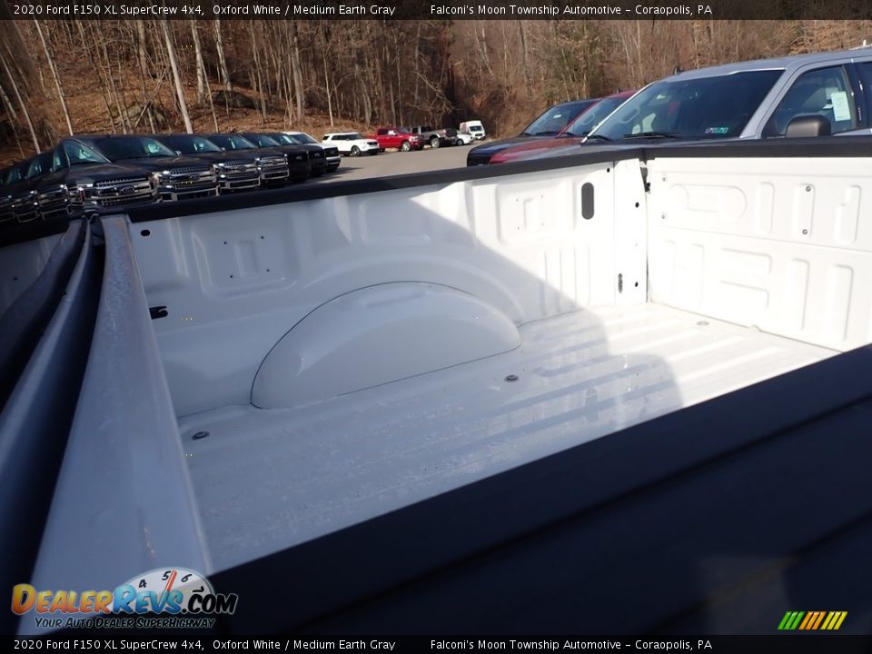 2020 Ford F150 XL SuperCrew 4x4 Oxford White / Medium Earth Gray Photo #7