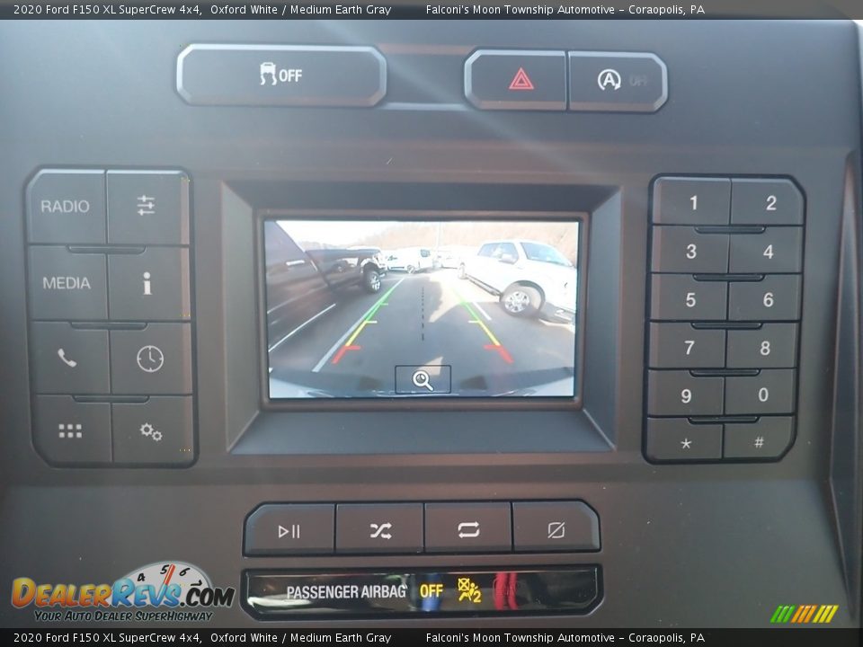 2020 Ford F150 XL SuperCrew 4x4 Oxford White / Medium Earth Gray Photo #13