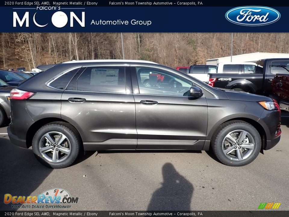 2020 Ford Edge SEL AWD Magnetic Metallic / Ebony Photo #1