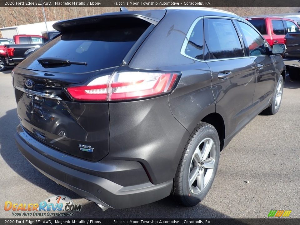 2020 Ford Edge SEL AWD Magnetic Metallic / Ebony Photo #2