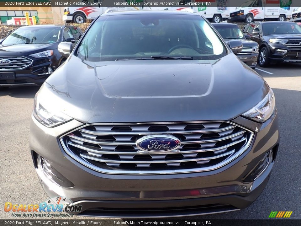 2020 Ford Edge SEL AWD Magnetic Metallic / Ebony Photo #4