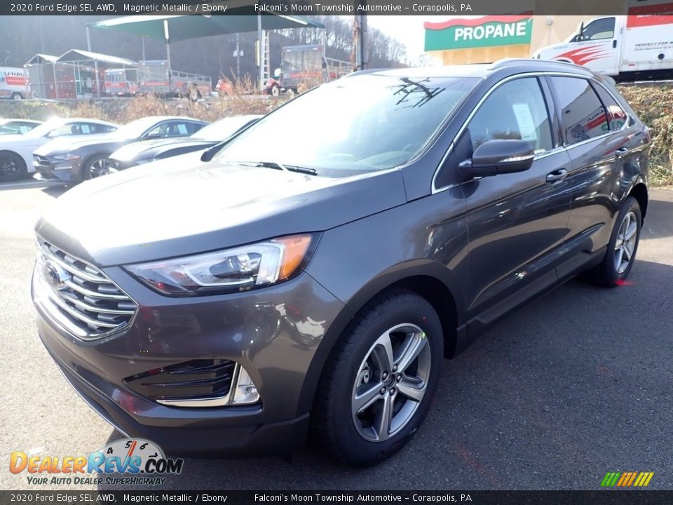 2020 Ford Edge SEL AWD Magnetic Metallic / Ebony Photo #5