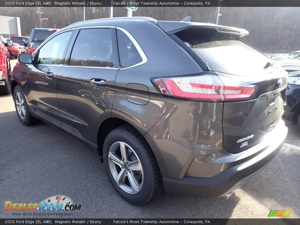 2020 Ford Edge SEL AWD Magnetic Metallic / Ebony Photo #6