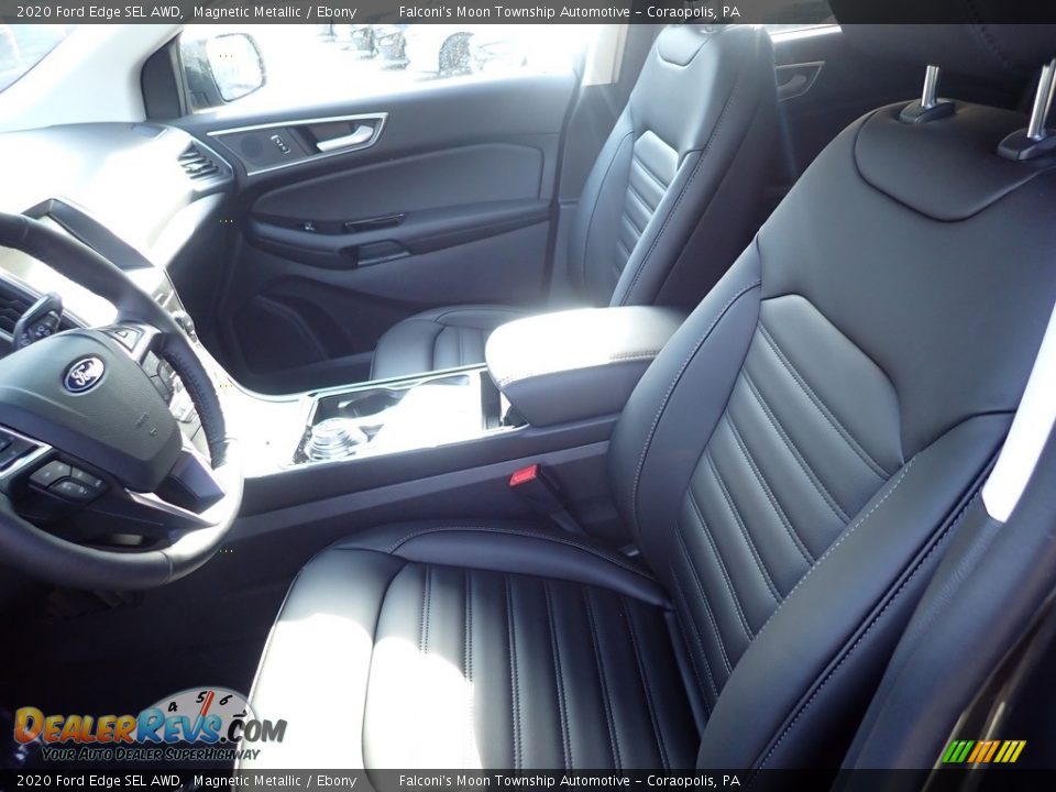 2020 Ford Edge SEL AWD Magnetic Metallic / Ebony Photo #11