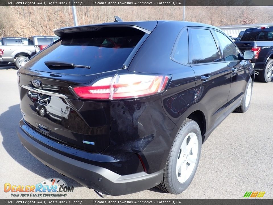 2020 Ford Edge SE AWD Agate Black / Ebony Photo #2