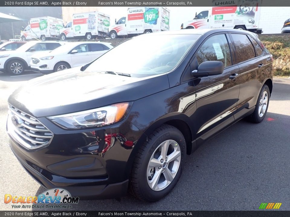 2020 Ford Edge SE AWD Agate Black / Ebony Photo #5