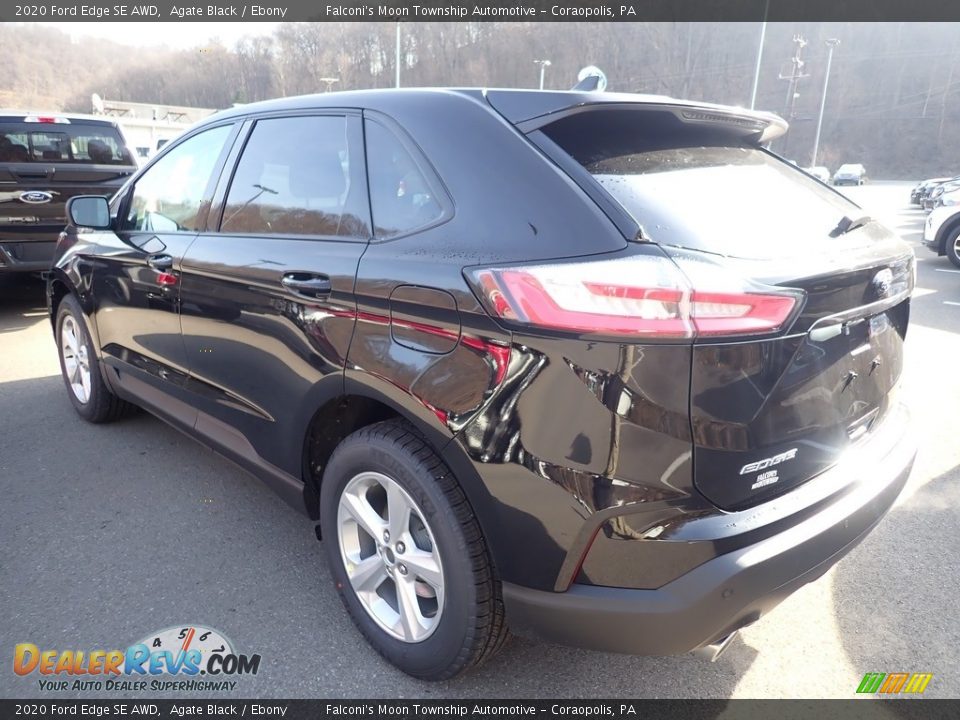 2020 Ford Edge SE AWD Agate Black / Ebony Photo #6