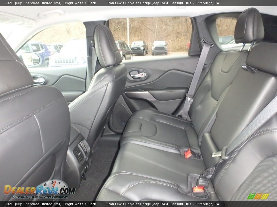 Rear Seat of 2020 Jeep Cherokee Limited 4x4 Photo #12