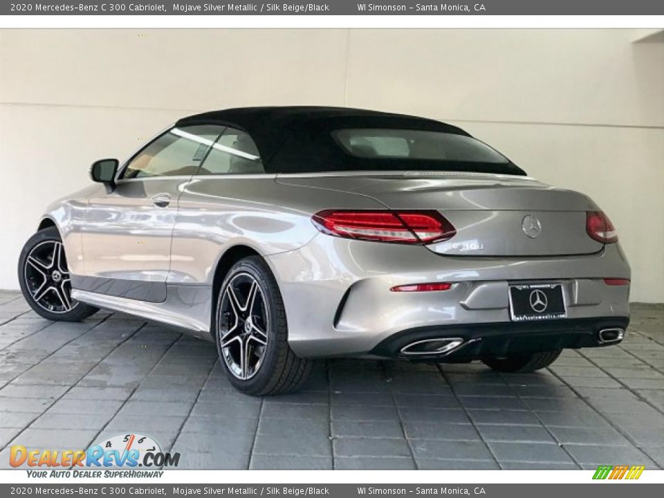 2020 Mercedes-Benz C 300 Cabriolet Mojave Silver Metallic / Silk Beige/Black Photo #2