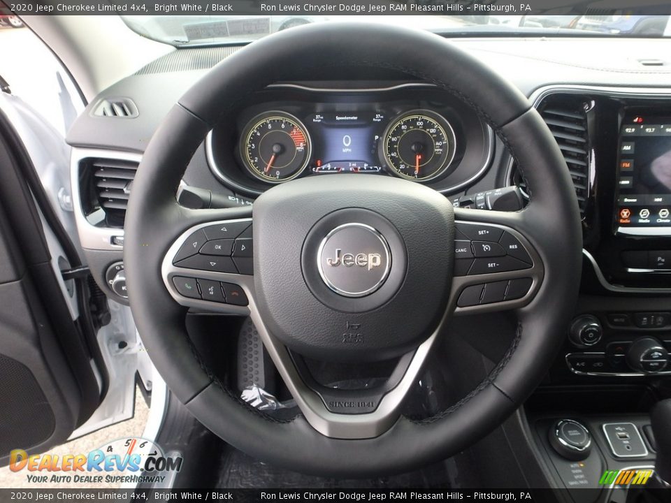 2020 Jeep Cherokee Limited 4x4 Steering Wheel Photo #18