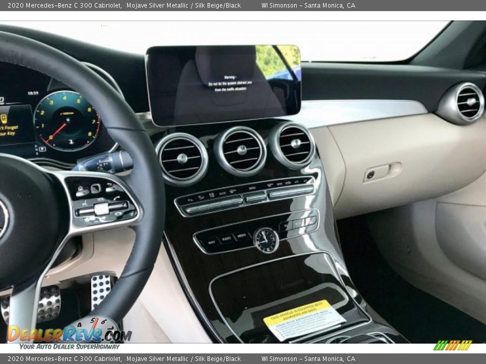 Controls of 2020 Mercedes-Benz C 300 Cabriolet Photo #6
