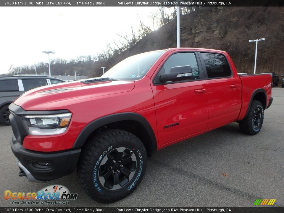 2020 Ram 1500 Rebel Crew Cab 4x4 Flame Red / Black Photo #1