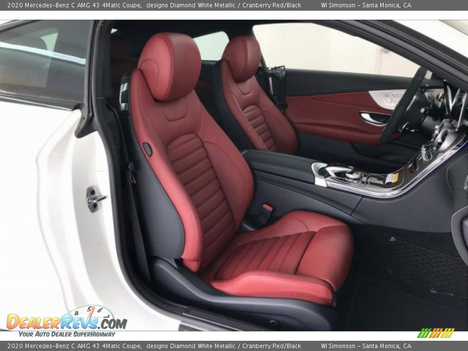 Front Seat of 2020 Mercedes-Benz C AMG 43 4Matic Coupe Photo #6