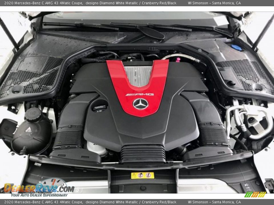 2020 Mercedes-Benz C AMG 43 4Matic Coupe 3.0 Liter AMG biturbo DOHC 24-Valve VVT V6 Engine Photo #9