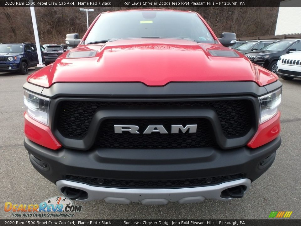 2020 Ram 1500 Rebel Crew Cab 4x4 Flame Red / Black Photo #9
