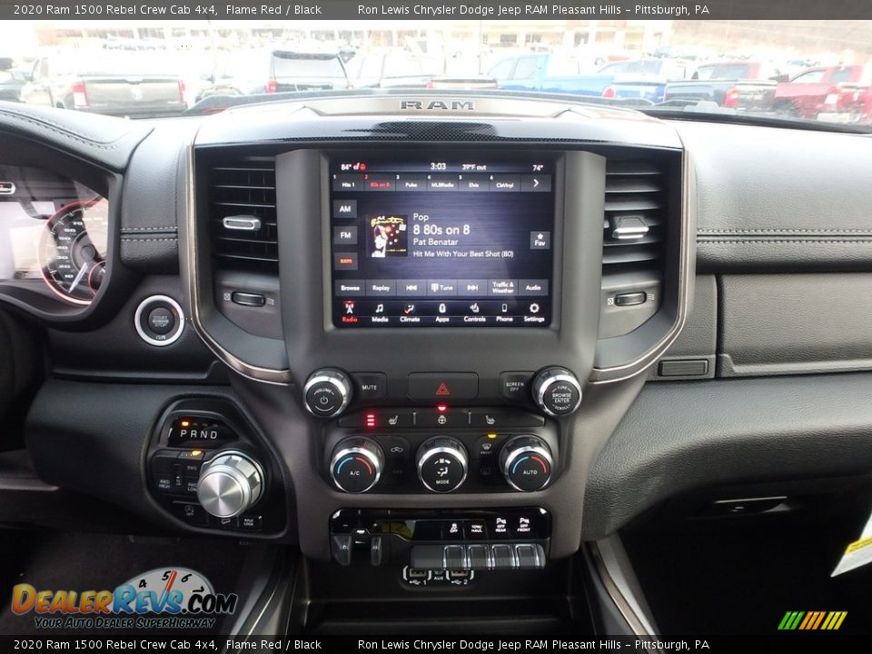 Controls of 2020 Ram 1500 Rebel Crew Cab 4x4 Photo #17
