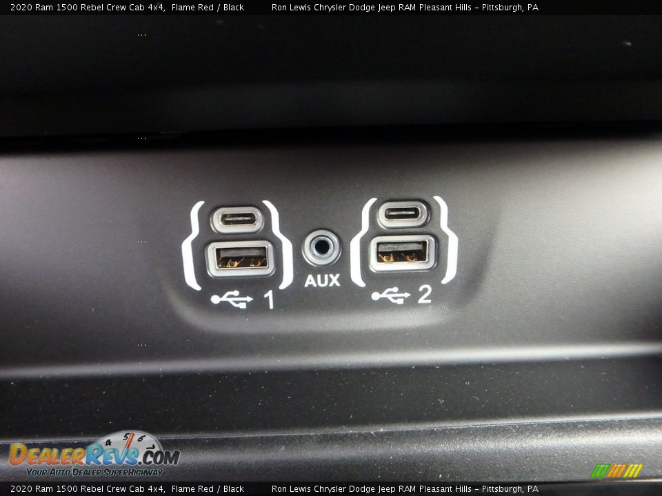 2020 Ram 1500 Rebel Crew Cab 4x4 Flame Red / Black Photo #19