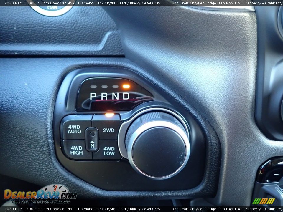 2020 Ram 1500 Big Horn Crew Cab 4x4 Diamond Black Crystal Pearl / Black/Diesel Gray Photo #19