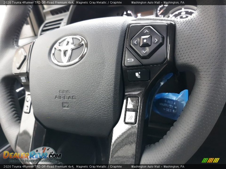 2020 Toyota 4Runner TRD Off-Road Premium 4x4 Magnetic Gray Metallic / Graphite Photo #10