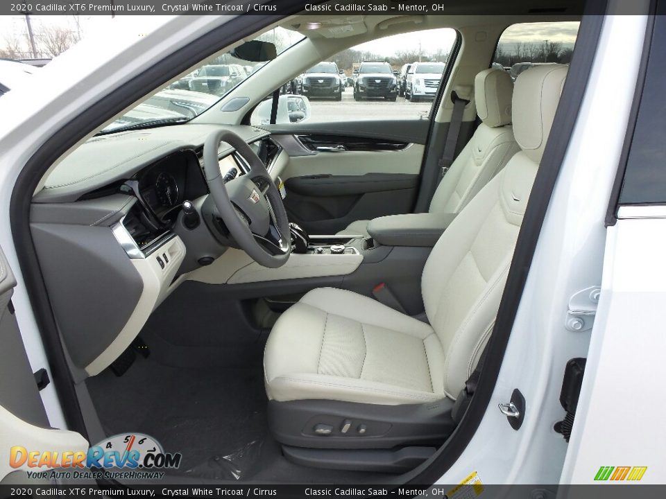 2020 Cadillac XT6 Premium Luxury Crystal White Tricoat / Cirrus Photo #3