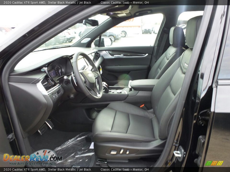 2020 Cadillac XT6 Sport AWD Stellar Black Metallic / Jet Black Photo #3
