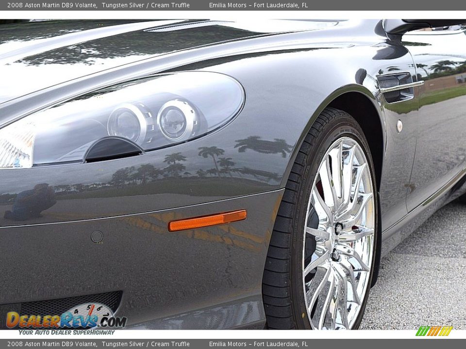 2008 Aston Martin DB9 Volante Tungsten Silver / Cream Truffle Photo #19