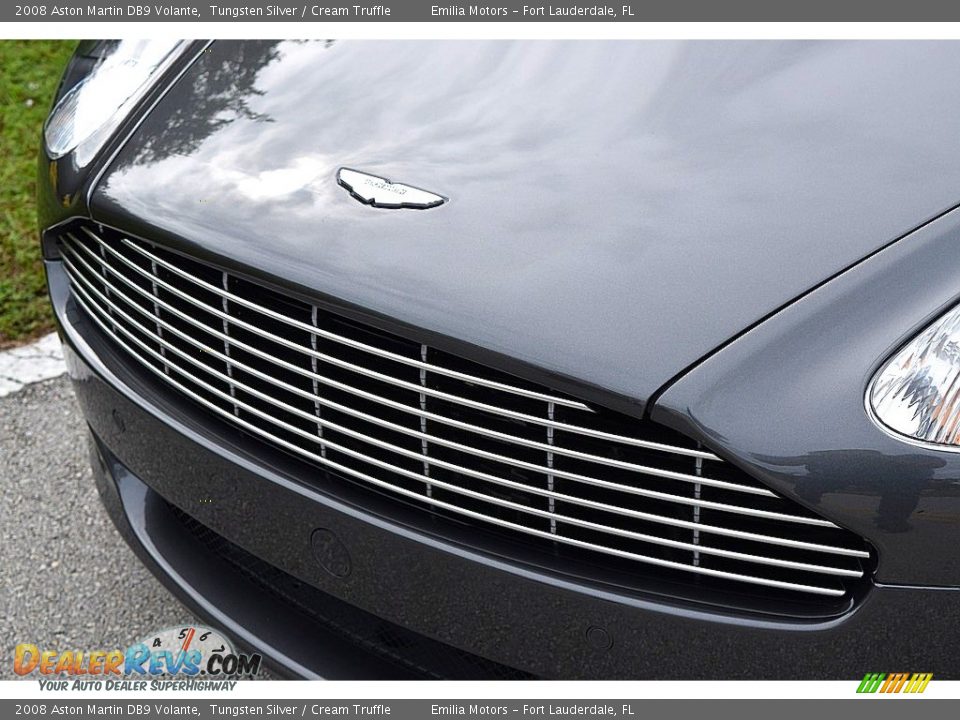 2008 Aston Martin DB9 Volante Tungsten Silver / Cream Truffle Photo #23