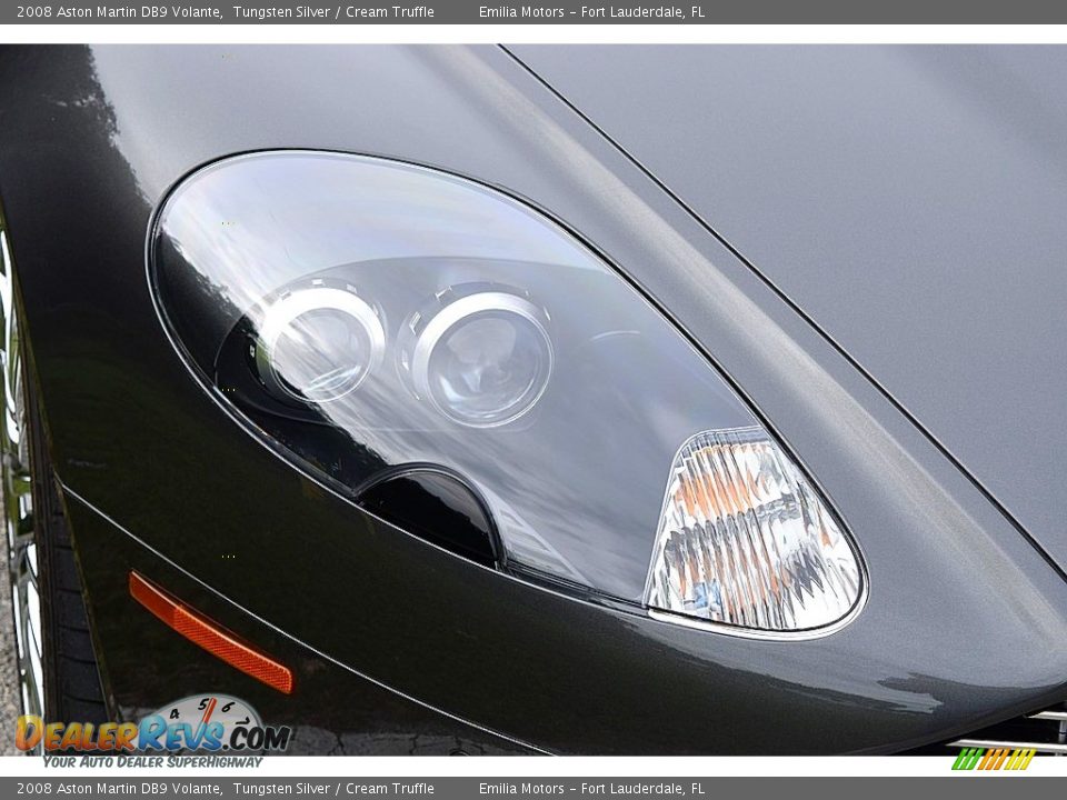 2008 Aston Martin DB9 Volante Tungsten Silver / Cream Truffle Photo #24