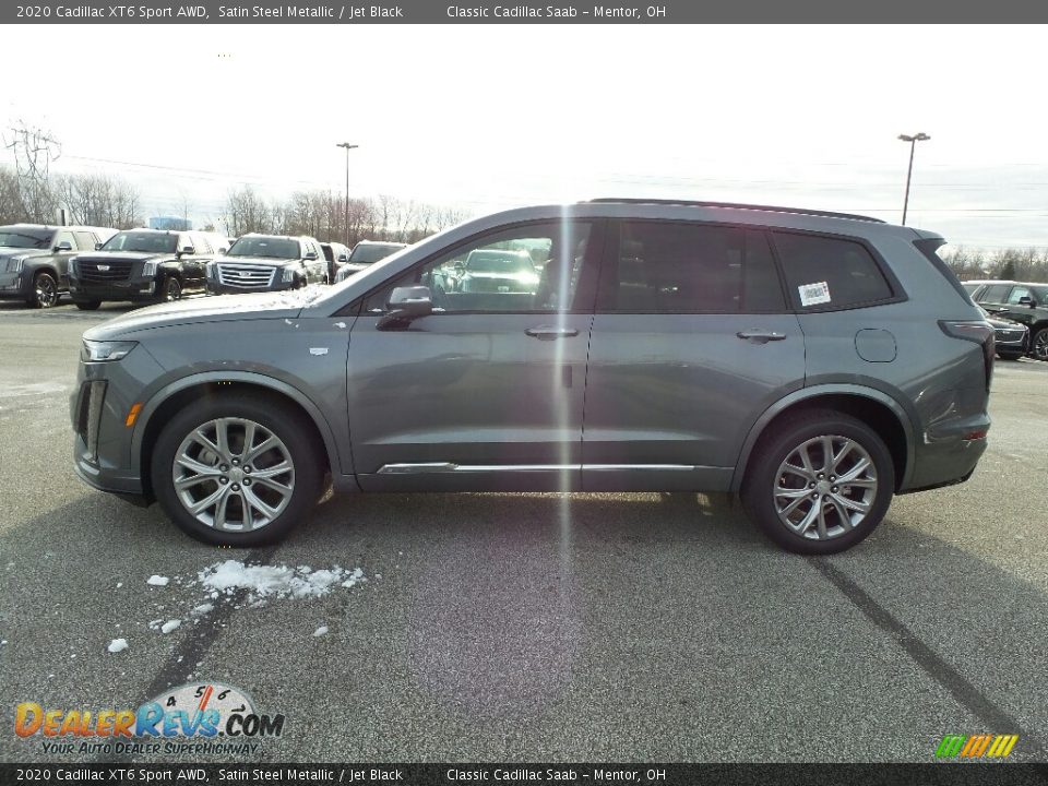 2020 Cadillac XT6 Sport AWD Satin Steel Metallic / Jet Black Photo #2