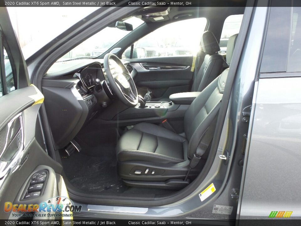 2020 Cadillac XT6 Sport AWD Satin Steel Metallic / Jet Black Photo #3