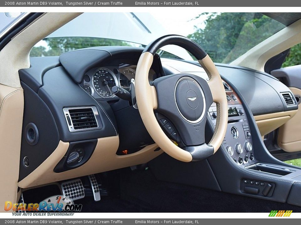 2008 Aston Martin DB9 Volante Steering Wheel Photo #48
