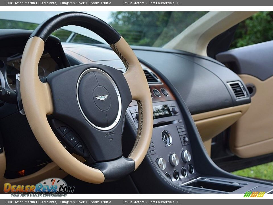 2008 Aston Martin DB9 Volante Steering Wheel Photo #49