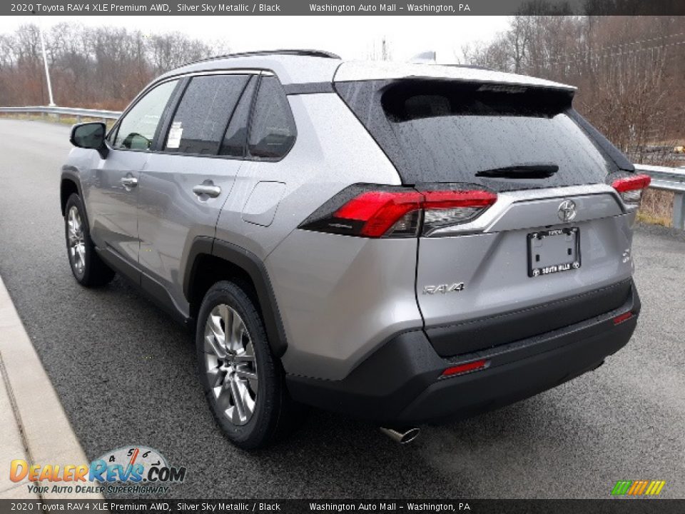 2020 Toyota RAV4 XLE Premium AWD Silver Sky Metallic / Black Photo #2