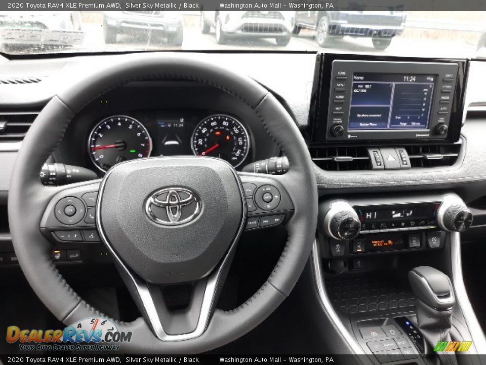 2020 Toyota RAV4 XLE Premium AWD Silver Sky Metallic / Black Photo #3