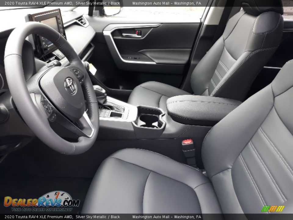2020 Toyota RAV4 XLE Premium AWD Silver Sky Metallic / Black Photo #4
