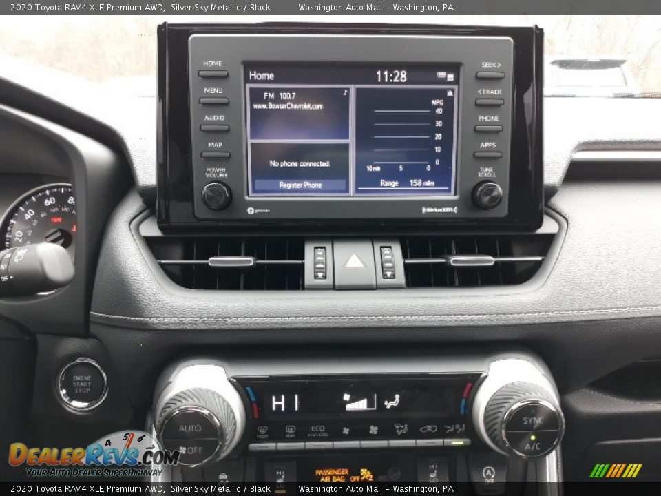 2020 Toyota RAV4 XLE Premium AWD Silver Sky Metallic / Black Photo #5